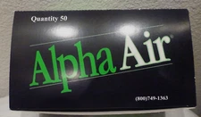 Alpha ProTech Alpha Air Ear-Loop Level 3 Fluid Resistant Face Mask 50/Box Blue