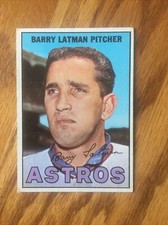 1967 Topps  #28 Barry Latman - Houston Astros