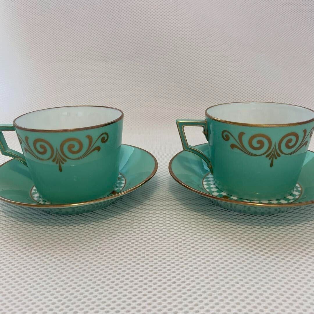 Richard Ginori Amadeus Song Cup Saucer Pair Set CLAUDIO LA Richard Ginori Amadeus Song Cup Saucer Pair Set CLAUDIO LA