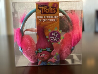 Trolls Plush Headphones Casque Peluche Universal Studios