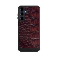 HüLle FüR Samsung Galaxy A16 5G Animalprint Krokodil Leder