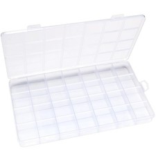 Eppingwin 28 Grids Bead Organizer, 8.6x5x0.66 inch 1 Pack , 28 grids 1 P