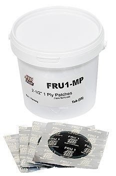 REMA TIP TOP FRU1-MP Fabric Reinforced Tire Repair Unit 2-1/2'' 1ply Pail of 25