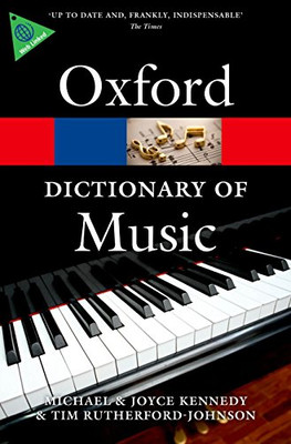 The Oxford Dictionary of Music 6/e (Oxford Kurzübersicht)