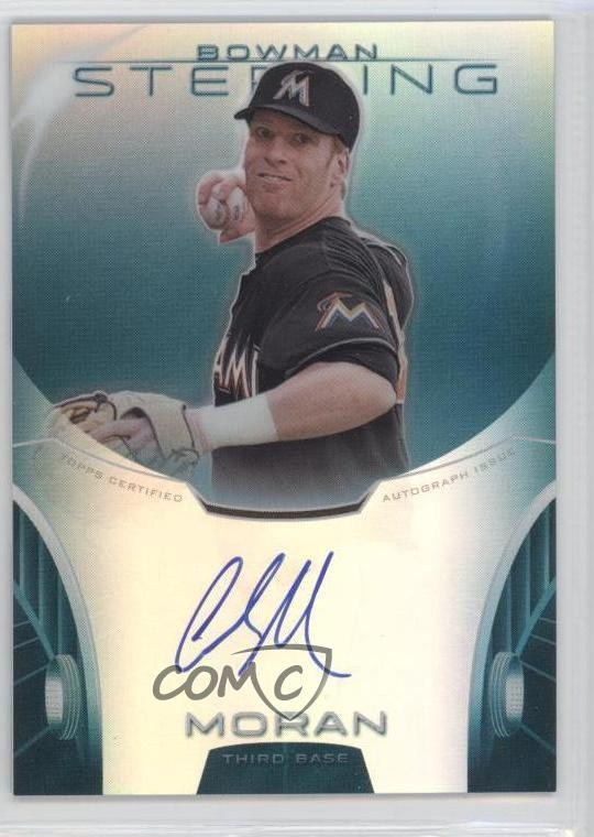 2013 Bowman Sterling Prospect Blue Refractor 22/25 Colin Moran #BSAP-CM Auto 4b4