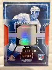 2025-26 Upper Deck SP Game Used Hockey NM-81 Adam Graves /299
