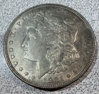 1921-P Morgan Silver Dollar - 90% Silver Ungraded XF AU?? You Decide Grade