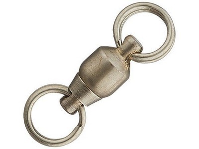 Sampo Ringed Swivel #4 Nickel 3 Per Pack - 3201-4A