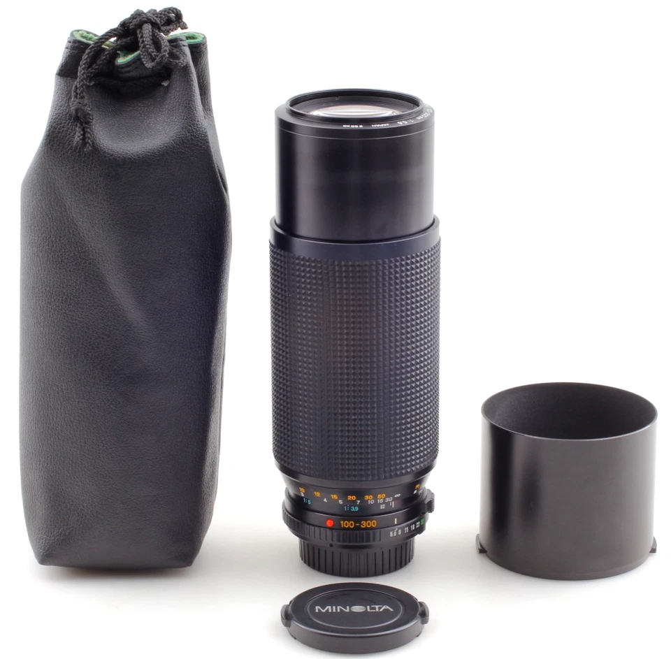 〖Casi COMO NUEVO〗 Lente Minolta MD Zoom Macro 100-300 mm f/5,6 con estuche... - Imagen 2 de 4