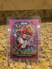 JONATHAN ALLEN 2020 Panini Prizm No Huddle PINK DISCO #183 REDSKINS 12/15