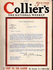 1915 Colliers March 27 - An interview with the Kaiser and our General