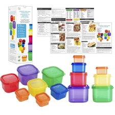 Home Spirit Proper Portions 21-Day Portion Control Containers – 2 Sets, Si