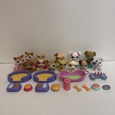 Littlest Pet Shop LPS Mixed Lot of 13 Dogs Animal Toys Hasbro Dogs Only