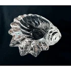 Vintage Waterford Crystal Seahorse Footed Shell Bowl - Signed Irish Glass 4.5"