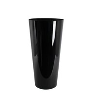 Cascade Round 23Inch Tall Outdoor Planter - Lightweight Self Watering Plant P...