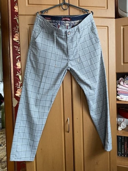 Women Trousers Grey 38