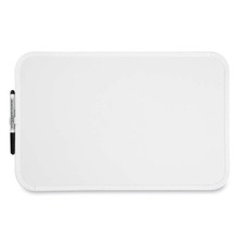 Sparco Dry Eraseboard - 17" Width X 11" Height - White Melamine Surface - White