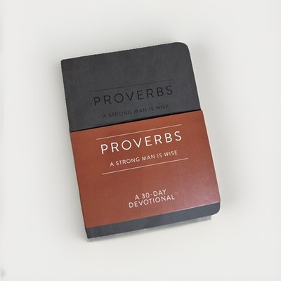 Proverbs: a Strong Man Is Wise : A 30-Day Devotional by Vince Miller (2023,...