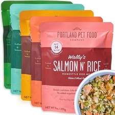 Portland Pet Food Company Fresh Dog Food Pouches - Human-Grade Topper Mix-Ins &