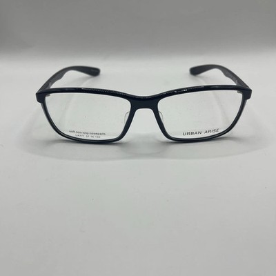 Urban Arise UA777 Black Eyeglasses Frame 57-16-140 New