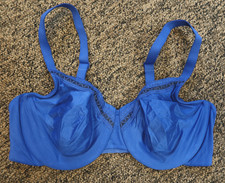 New Wacoal Perfect Primer Full Figure Underwire Bra - Size 34C - Blue - 855213