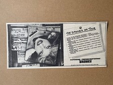 DRONES FURTHER TEMPTATIONS MEMORABILIA original PUNK music press advert from 197