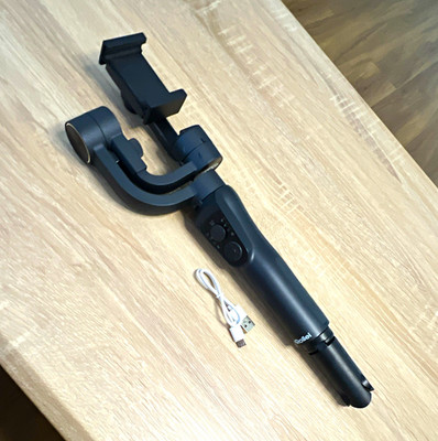Rollei A2000 Smartphone Gimbal kardanischer Stabilisator mit Mini-Stativ
