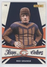 2013 Panini National Convention Team Colors Red Grange #3 HOF 0q0