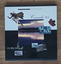 Canada 95' Slip Book Case Of Stamps ~ Includes Over $32 In Stamps "Mint" 31 Yrs