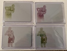 4 - Panini Flawless Mark Aguirre 1/1 Printing Plates Los Angeles Clippers 