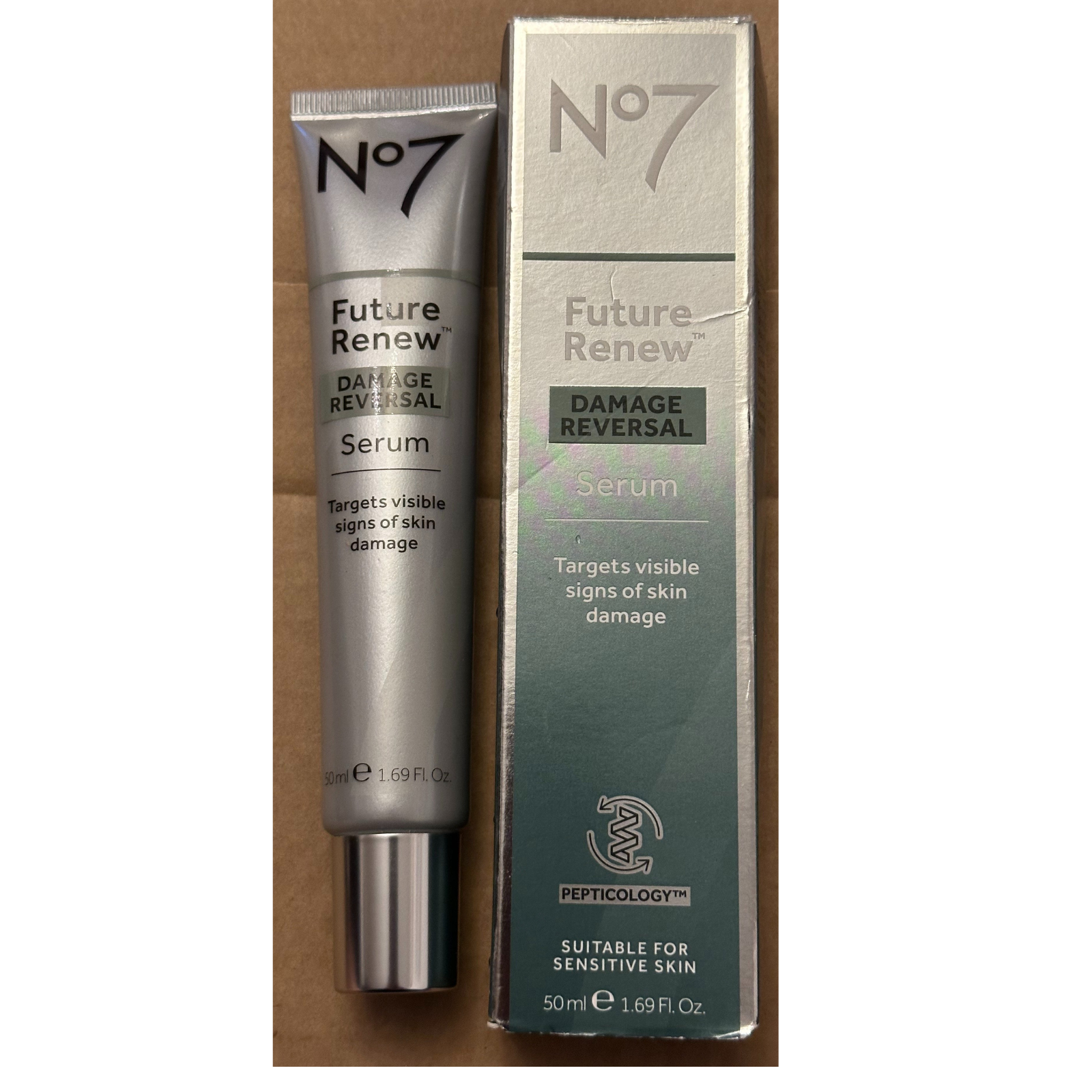 No7 Future Renew Serum damage reversal 50ml Targets Visible signs of Skin Damage