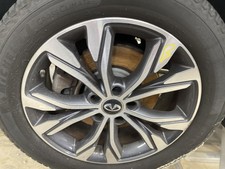 Wheel 18x7 Alloy 10 Grooved Spoke Fits 17-19 INFINITI QX30 948241
