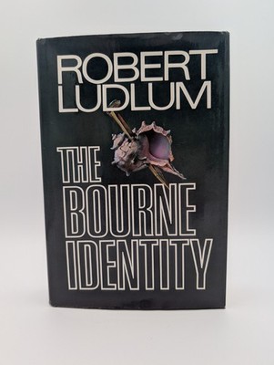 THE BOURNE IDENTITY by ROBERT LUDLUM HCDJ FIRST EDITION / FIRST PRINTING