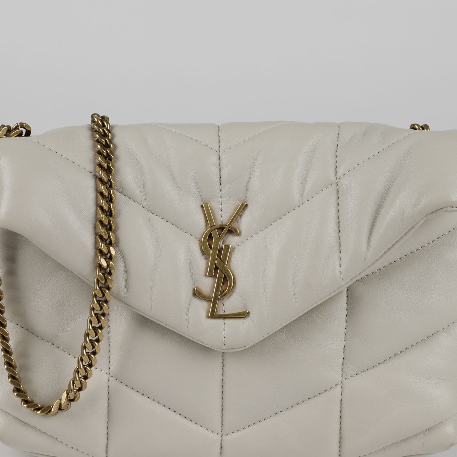 Saint Laurent Lulu Puffer Mini borsa a tracolla a tracolla 620333 122764301