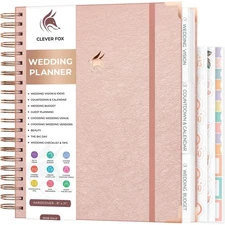 Clever Fox Wedding Planner – Notebook Organizer for Bride – Wedding Planning ...