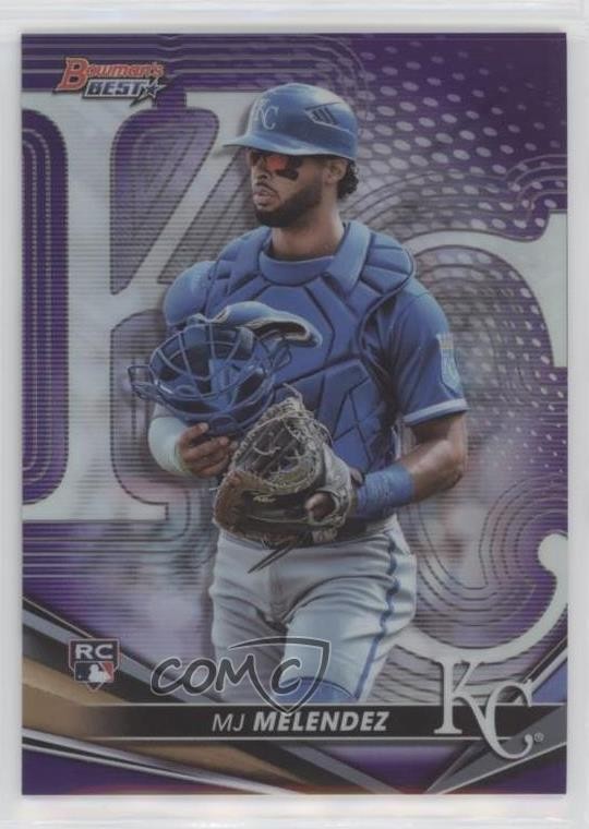 2022 Bowman's Best Purple Refractor 162/250 MJ Melendez #17 0hw6