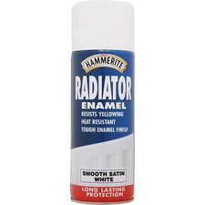 Hammerite 5092847 400ml Radiator Enamel Aerosol Satin White