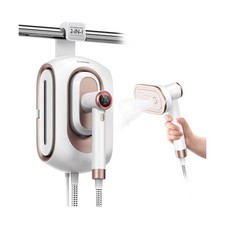 Newbealer 2in1 Pro Dampfstation Bügeleisen, 1550W Turbodampf für Kleidung
