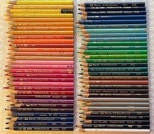 60 Vintage Berol Prismacolor Colored Pencil C...