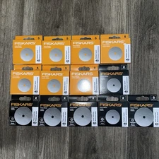 Lot Of (44) Fiskars Rotary Blades 45mm & 60mm Regular And Titanium BRAND NEW