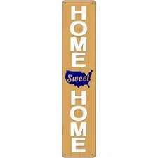 Home Sweet Home USA Novelty Metal Street Sign