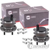 2X A.B.S. Radlager/Radnabe Mit ABS-SENSOR Hinten Passend FüR Ford C-MAX Grand |