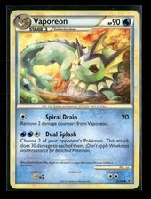 Vaporeon 41/90 LP HS—Undaunted Pokemon on eBay