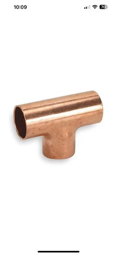 Nibco 611 11/4 1-1/4" Nom C Copper Tee