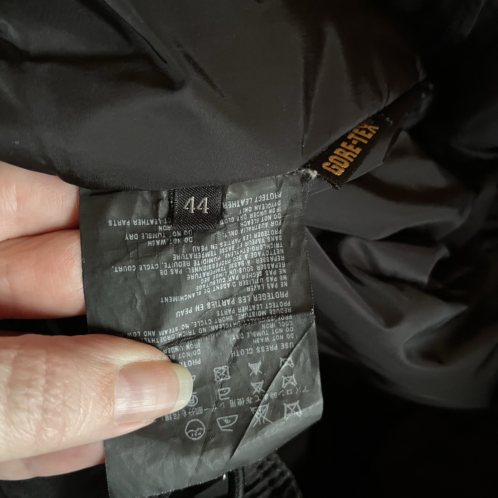 Y2k Vintage Prada Womens Linea Rossa Ski Pants Sz 44 US 8 Black Gore-Tex READ thumbnail 14