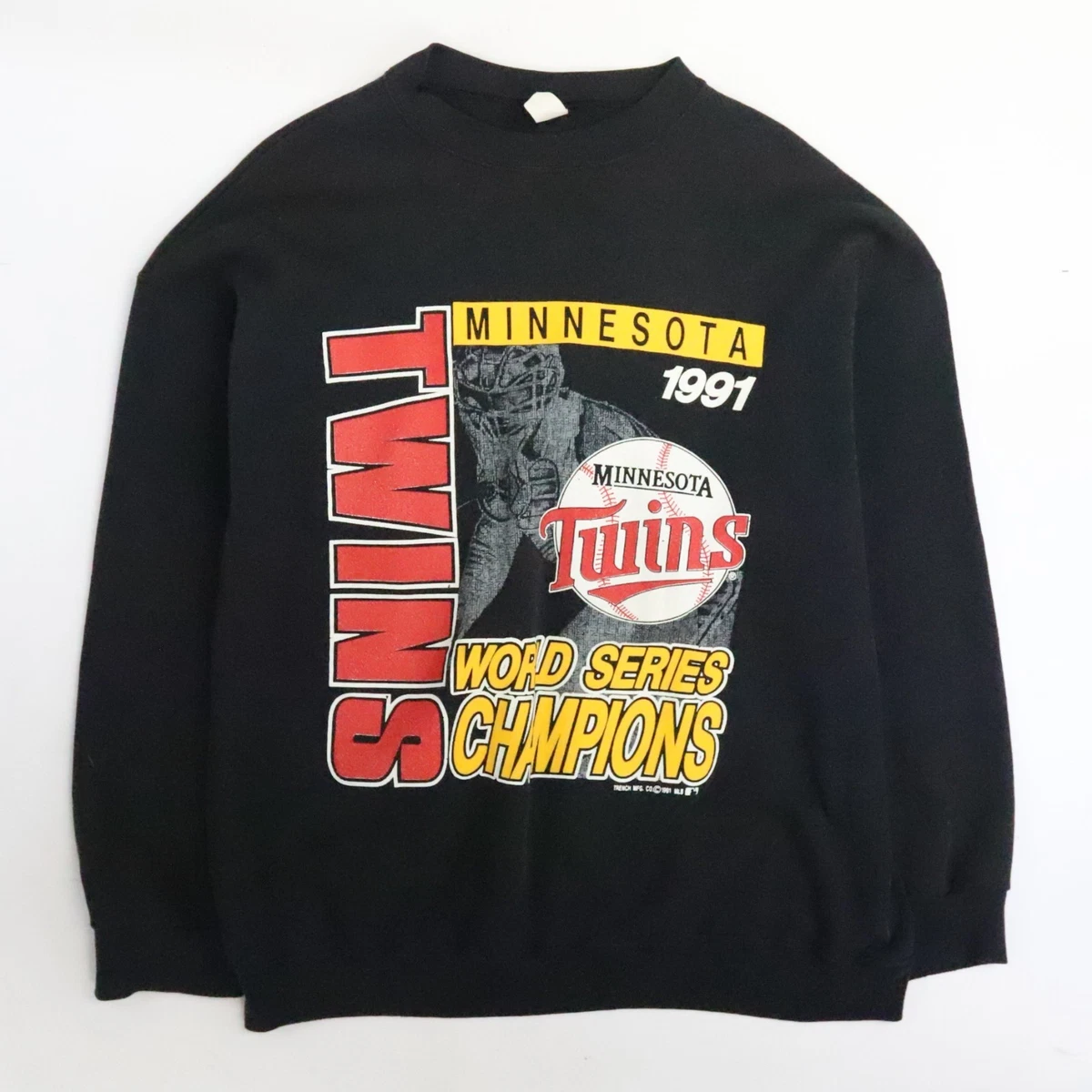 【MLB スウェット】Salem ツインズ 1991 ワールドチャンピオン World Series Minnesota Twins MLB Sweatshirts for sale | eBay