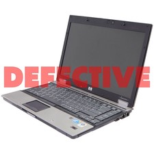 DEFECTIVE HP EliteBook 6930P (14.1) Laptop (FL488AW) 160GB HDD/2GB - NO Battery*