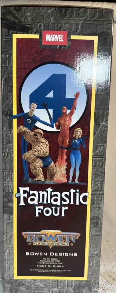 Estatua Antorcha Humana Marvel Tamaño Completo Bowen Designs, Limitada 33/4000 (S13) Foto 2 de 4