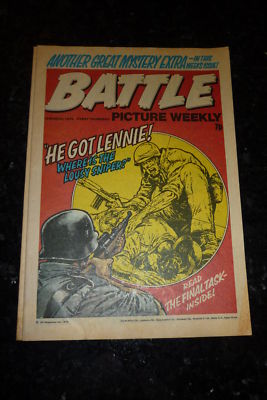 BATTLE PICTURE WEEKLY Comic - Date 13/03/1976 - UK Paper comic