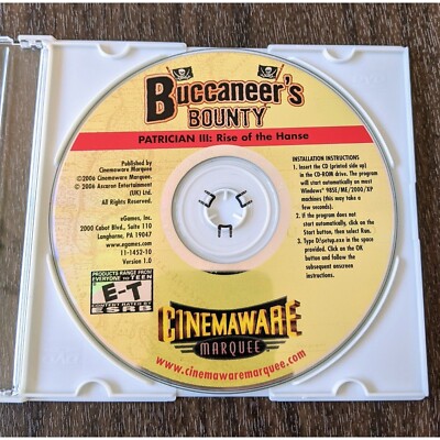 Buccaneer's Bounty- Patrician III & Tortuga PC Game
